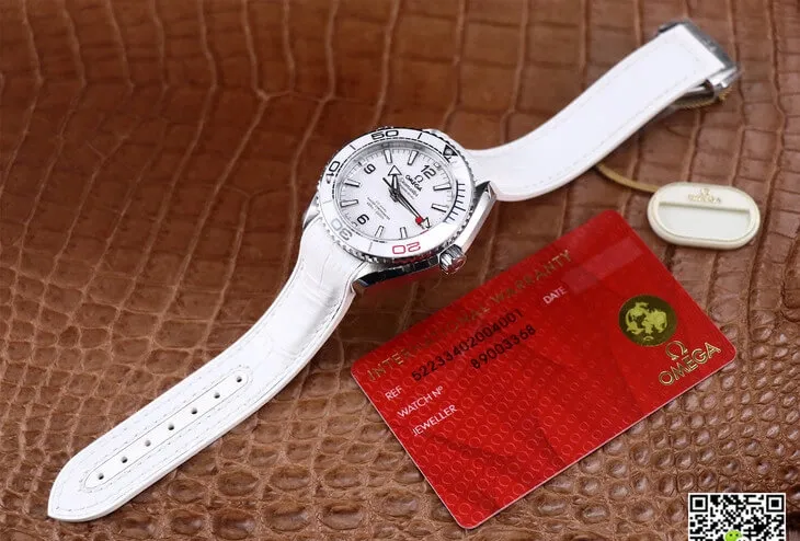 Omega Seamaster 522.33.40.20.04.001 VS Factory 1:1 Best Edition Replica Watch White Strap